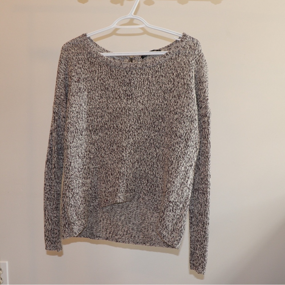 Onix Women's Knit Sweater - Black and White Colour